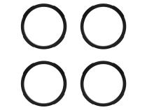 Bezel Ring KC Flex Era Bar Black 4Pc KC HiLiTES