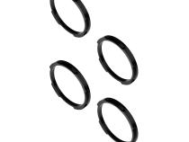 Bezel Ring KC Flex Era Bar Black 4Pc KC HiLiTES