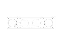 LED Light Bar Lens Flex Era Bar Spot Clear KC HiLiTES