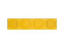 LED Light Bar Lens Flex Era Bar Combo Yellow KC HiLiTES