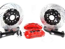 Pro Plus Brake System Front 07-17 Jeep Wrangler JK W/OE Spindles And Hubs Silver Baer Brakes
