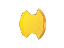 SlimLite 6 Inch Light Shield SAE Driving Beam Yellow KC HiLiTES