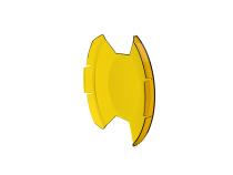 Head Light Cover Light Shield SAE Driving Yellow KC HiLiTES