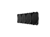 Head Light Cover Flex Era Bar 10 Inch Black/Yellow Each KC HiLiTES