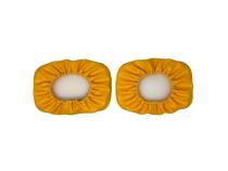 Head Light Cover 5x7 Inch Yellow KC Soft Pair KC HiLiTES