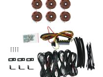 Cyclone V2 LED 6 Light Rock Kit Amber KC HiLiTES