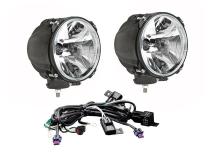 Carbon Pod HID 7 Inch Spread 2 Light System KC HiLiTES