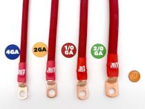 1987-1990 Jeep Comanche MJ Battery Cable Kit 2 Gauge Battery Cable Big7Kits