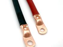 1991-1995 Jeep Wrangler YJ Battery Cable Kit 2.5 Liter 2 Gauge Battery Cable w/Black Red/Spyder Wrap Big7Kits