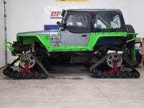 Jeep Rock Sliders Bare Steel For 76-87 Jeep CJ7 Wizard Works Offroad