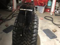 Jeep CJ7 Rear Armor w/Tube Flares Bare Steel For 76-87 Jeep CJ7 Wizard Works Offroad