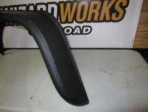 Jeep TJ Rear Tube Flares Bare Steel For 97-06 Jeep Wrangler TJ Wizard Works Offroad