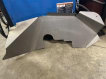 Jeep JK Front Inner Fenders Bare Steel For 07-18 Wrangler JK Wizard Works Offroad