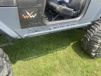 Jeep Rock Sliders 81-85 Jeep Scrambler Wizard Works Offroad