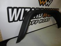 Jeep Scrambler Rear Tube Flares Bare Steel For 81-85 Jeep Scrambler Wizard Works Offroad