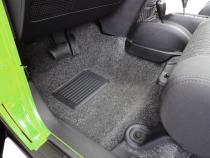 Guardian Comfort Jeep Liner Grey 07-17 Jeep Wrangler Unlimited X 4 Door / Jeep Wrangler Unlimited Rubicon 4 Door and More Front Husky Liners