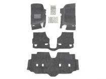 Guardian Comfort Jeep Liner Grey 07-17 Jeep Wrangler Unlimited X 4 Door / Jeep Wrangler Unlimited Rubicon 4 Door and More Front Husky Liners