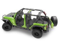 Guardian Comfort Jeep Liner Grey 11-17 Jeep Wrangler Unlimited 70th Anniversary 4 Door / Jeep Wrangler Unlimited Rubicon 4 Door and More Floor Liner Rear Husky Liners